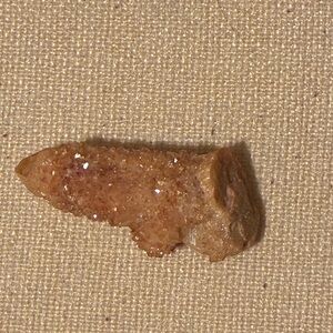 Natural peachy tan  Crystal druzy perfect for meditation or magick